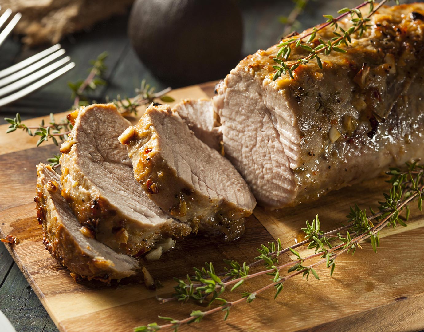 Lomo de cerdo al horno